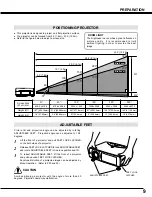 Preview for 9 page of Sanyo PLC XU35 - XGA LCD Projector Owner'S Manual