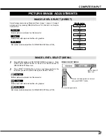 Preview for 27 page of Sanyo PLC XU35 - XGA LCD Projector Owner'S Manual