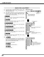 Preview for 28 page of Sanyo PLC XU35 - XGA LCD Projector Owner'S Manual