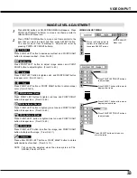 Preview for 33 page of Sanyo PLC XU35 - XGA LCD Projector Owner'S Manual