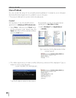 Preview for 46 page of Sanyo PLC-XU350A Owner'S Manual