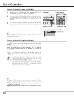 Preview for 18 page of Sanyo PLV-55WM1 Owner'S Manual