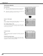 Preview for 28 page of Sanyo PLV-55WM1 Owner'S Manual