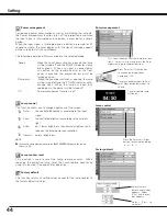 Preview for 44 page of Sanyo PLV-55WM1 Owner'S Manual