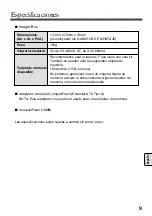 Preview for 45 page of Sanyo POAMD07MCI - Digital AV Player Install And Operation Instructions