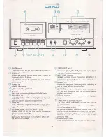 Preview for 4 page of Sanyo RD 8 Operating Instructions Manual