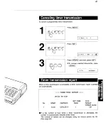 Preview for 42 page of Sanyo SFX-30 Instruction Manual
