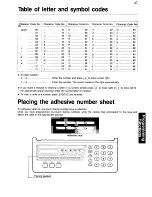 Preview for 48 page of Sanyo SFX-30 Instruction Manual