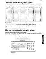Preview for 70 page of Sanyo SFX-32 Instruction Manual