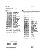 Preview for 3 page of Sanyo SR4433S - Refridgerator 4.4 Cu FTF Parts List