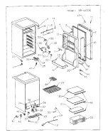 Preview for 4 page of Sanyo SR4433S - Refridgerator 4.4 Cu FTF Parts List