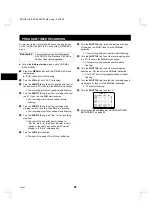 Preview for 22 page of Sanyo SRT-6000 Instruction Manual