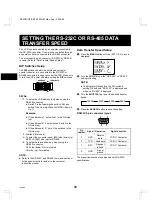 Preview for 34 page of Sanyo SRT-6000 Instruction Manual