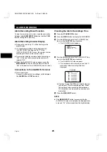 Preview for 26 page of Sanyo SRT-8040P Instruction Manual