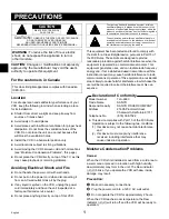 Preview for 2 page of Sanyo TLS-9960 Instruction Manual