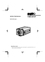 Preview for 1 page of Sanyo VCB-3512T Instruction Manual