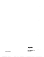 Preview for 15 page of Sanyo VCC-4312P Service Manual