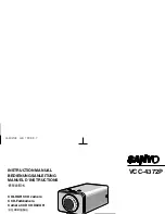 Preview for 1 page of Sanyo VCC-4372P Instruction Manual