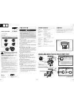 Preview for 1 page of Sanyo VCC-9684VA - 1/4" Color CCD Indoor Mini Dome Camera Instruction Manual