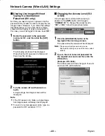 Preview for 23 page of Sanyo VCC-WB4000P Instruction Manual