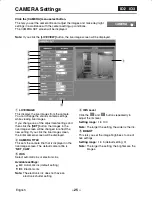 Preview for 26 page of Sanyo VCC-WB4000P Instruction Manual