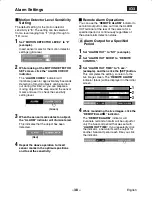 Preview for 39 page of Sanyo VCC-WB4000P Instruction Manual