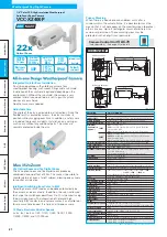 Preview for 22 page of Sanyo VCC-XZ200P Brochure