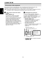 Preview for 10 page of Sanyo VCC-XZ400P Instruction Manual