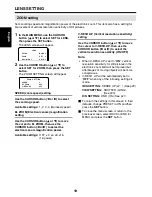 Preview for 20 page of Sanyo VCC-XZ400P Instruction Manual