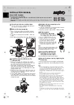 Sanyo VDC-DP7584 - 1/4" Color CCD Vandal-Resistant Dome Camera Installation Manual preview