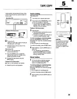 Preview for 27 page of Sanyo VHR-VX400 Instruction Manual