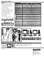 Preview for 2 page of Sanyo VMC-L2617 - High Performance Professional 17" LCD Monitor Specifications