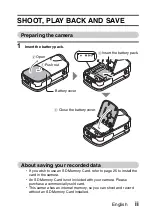 Preview for 3 page of Sanyo VPC-GH4 - Full HD 1080 Video Instruction Manual