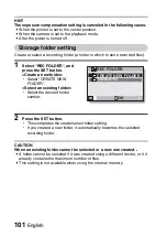 Preview for 110 page of Sanyo VPC-GH4 - Full HD 1080 Video Instruction Manual