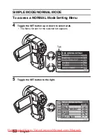 Preview for 70 page of Sanyo VPC-HD1000EX Instruction Manual