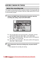 Preview for 88 page of Sanyo VPC-HD1000EX Instruction Manual