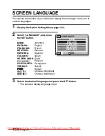 Preview for 172 page of Sanyo VPC-HD1000EX Instruction Manual