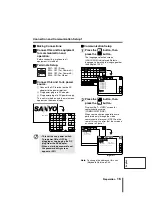 Preview for 17 page of Sanyo VSP-9000 Instruction Manual