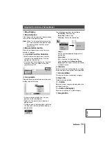 Preview for 75 page of Sanyo VSP-9000 Instruction Manual