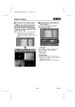 Preview for 25 page of Sanyo VSP-SV2000P Instruction Manual