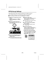 Preview for 49 page of Sanyo VSP-SV2000P Instruction Manual