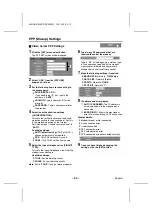 Preview for 51 page of Sanyo VSP-SV2000P Instruction Manual