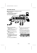 Preview for 55 page of Sanyo VSP-SV2000P Instruction Manual