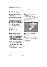 Preview for 60 page of Sanyo VSP-SV2000P Instruction Manual