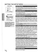 Preview for 18 page of Sanyo VWM-700 Instruction Manual