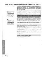 Preview for 36 page of Sanyo VWM-700 Instruction Manual