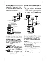 Preview for 5 page of Sanyo VWM-800 Instruction Manual