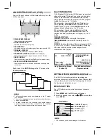 Preview for 6 page of Sanyo VWM-800 Instruction Manual