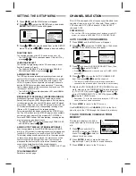 Preview for 7 page of Sanyo VWM-800 Instruction Manual