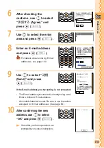 Preview for 25 page of Sanyo W32SA Basic Manual